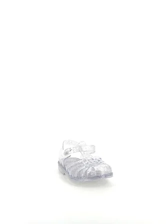 Meduse Sun Argent Pailette - Şeffaf Kız Çocuk Sandalet