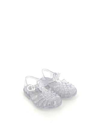 Meduse Sun Argent Pailette - Şeffaf Kız Çocuk Sandalet