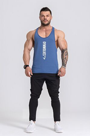 Gymwolves Erkek Spor Atleti İnce Askılı | Stringer | Workout Tanktop |