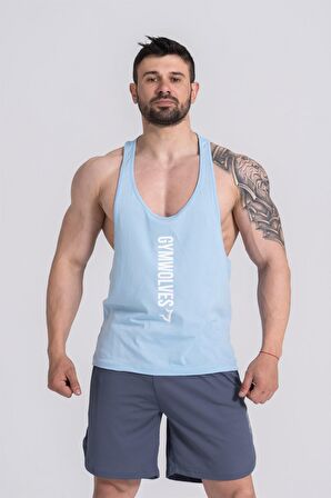 Gymwolves Erkek Spor Atleti İnce Askılı | Stringer | Workout Tanktop |