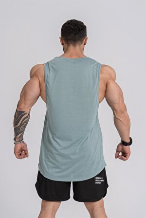 Gymwolves Erkek Kolsuz T-Shirt | Erkek Spor T-shirt | Workout Tanktop |