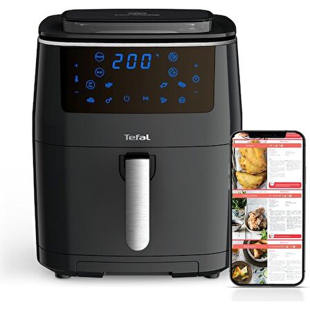 Tefal FW2018 Easy Fry & Grill & Steam+ Yağsız Fritöz Airfryer 6,5 Litre Kapasite Hava ile Kızartma & Izgara & Buharlı Pişirme - 1510002021