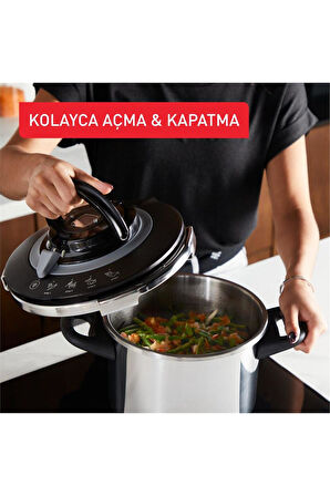 Tefal Clipso Chef 6 lt + 4.5 lt Düdüklü Tencere Se