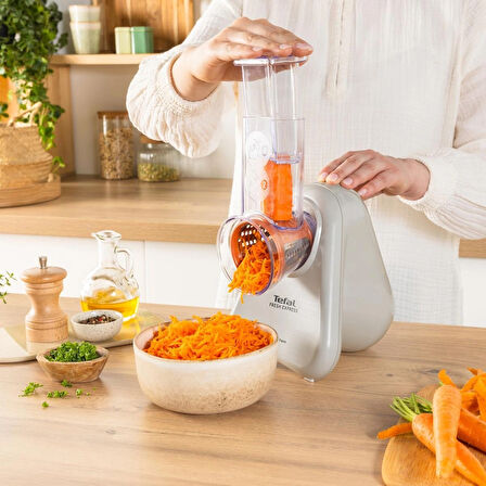 Tefal Fresh Express 150 Watt 3 Fonksiyonlu Doğrayıcı Rondo