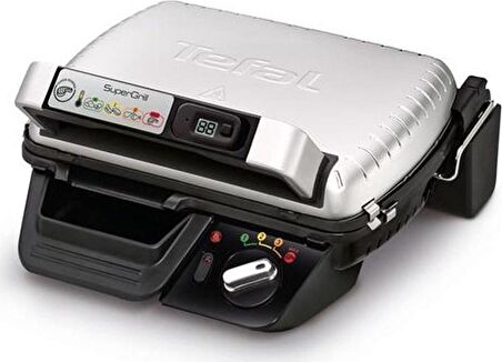 Tefal Supergrill Çıkartılabilir Plaka Teflon 2000 W 4 Dilim Tost Makinesi