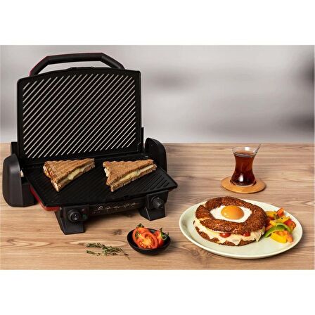 Tefal Toast Expert Kırmızı 1800 W Tost Makinesi