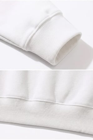 Unisex Yumuşak Dokulu Oversize 3 İplik Fermuarlı Sweatshirt