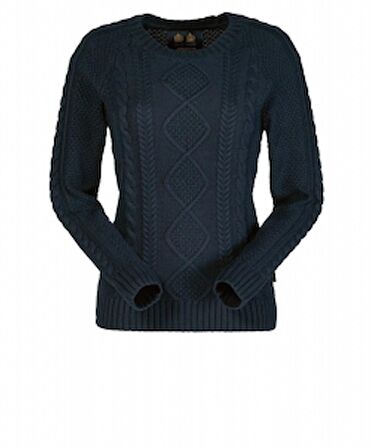 Musto Adams Crew Neck Cable Kazak XS