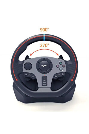 Profesyonel Gaming Racing Wheel Direksiyon Ps3 Ps4 Pc Xbox One Xbox 360 Uyumlu