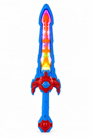 Işıklı ve Sesli Uzay Kılıcı – Renkli LED Efektli Oyuncak Kılıç | 58 cm