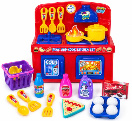 Nizam Kitchen Playset Süper Mutfak Seti – Çocuklar İçin Oyuncak Mutfak Seti