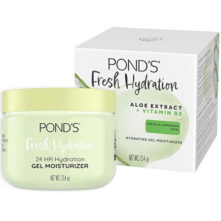 Ponds Aloe İçerikli ve Vitamin B3 Nemlendirici Jel 96.4 GR