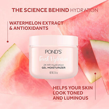 Ponds Karpuz İçerikli ve Antioksidanlar Nemlendirici Jel 96.4 GR