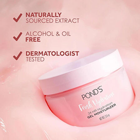 Ponds Karpuz İçerikli ve Antioksidanlar Nemlendirici Jel 96.4 GR