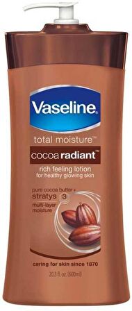 Vaseline Kakao Işıltısı Nemlendirici Vücut Losyonu 600ML