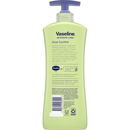 Vaseline Aloe Soothe Nemlendirici Vücut Losyonu 600ML