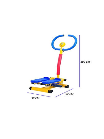 Step Aleti Çocuk Spor-Fitness Aleti 5-7 Yaş Bahçe Spor Aletleri Oyuncak Spor Aletleri