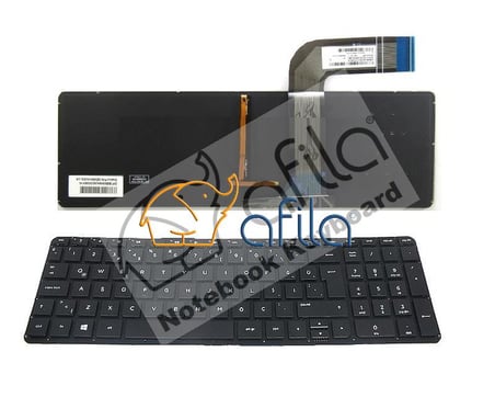 Hp 15-p000, 15-p100, 15-p200 Notebook Klavyesi (Siyah TR) ışıklı
