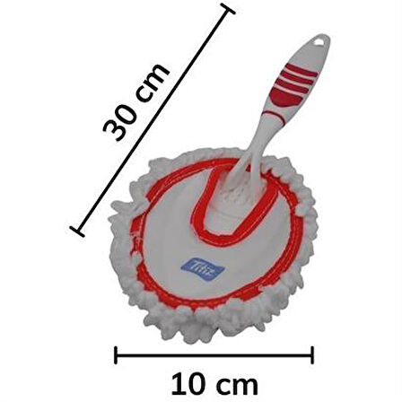 Hijyen için Mikrofiber Duster Toz Leke Kir Alıcı Temizlik Bezi Aparatı