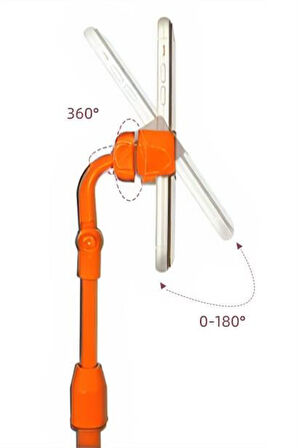 Masaüstü için Plastik Telefon Tablet Tutucu Tasarım  Stand Aparat