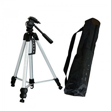 Fotoğraf Video Çekimi için 3 Yönlü Uzman Prestijli Tripod 157CM