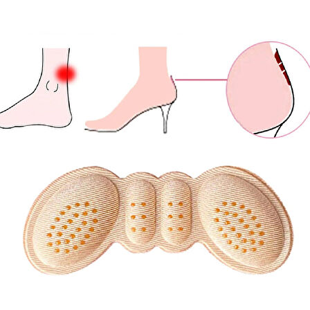 Ayakkabı için Vurma Önleyici Ve Daraltma Pedi Büyük Boy Foam