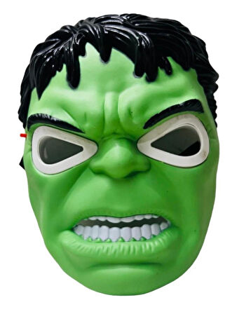 Eğlence Kostümü için Led Işıklı İkonik Hulk Maskesi