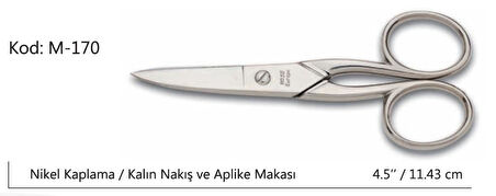 Biçki Dikiş için Pestij Kalın Nakış Makası 11,4CM