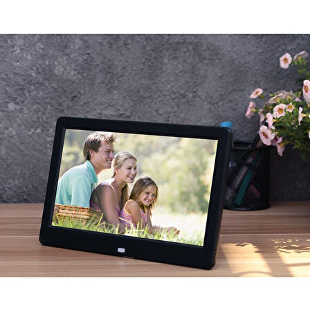 Büro Ev Dekoru için Kumandalı MP3 Çalar 10INÇ Dijital Fotoğraf Çerçevesi