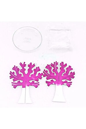 Büro Ev Hediyesi için 9x8CM Sihirli Sakura Kristal Kiraz Çiçeği Ağacı