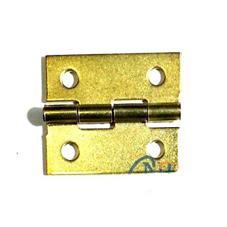 Hobi Mobilya Tasarımı için 120adet 25x35MM Maksi Sarı Sandık Kutu Tavla Menteşesi Seti