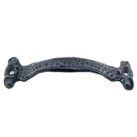 Hobi Mobilya Tasarımı için 28x100MM Antika Oksit Pirinç Anıt Çekmece Kulbu