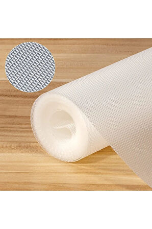 Büro Ev Düzeni için 10MT Şeffaf Halı Kaydırmaz Raf Dolap Torpido Örtüsü