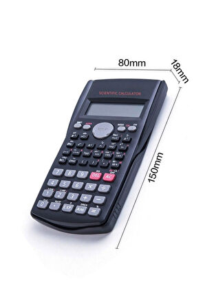 Büro Ev Ofis için Pilli Kapaklı 240 Fonksiyon Bilimsel Hesap Makinası