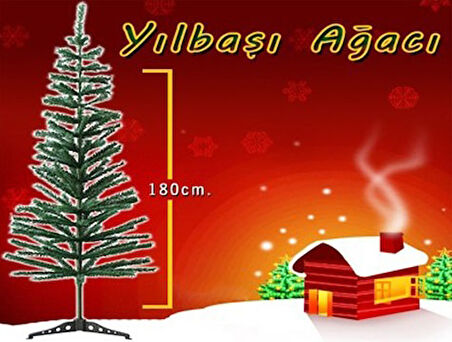 Büro Ev Partisi için 180CM Yılbaşı Çam Ağacı Gür Dallar