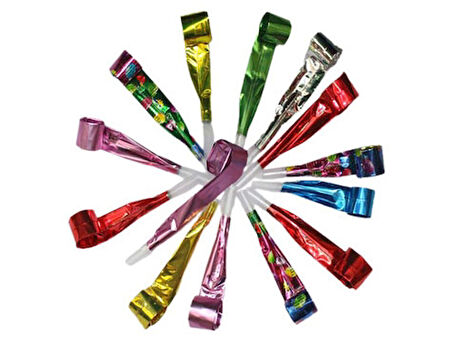 Büro Ev Partisi için 50ADET Yılbaşı Özel Kaynana Dili Seti Paketi