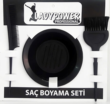 Büro Personeli Bakımı için Boneli Saç Boyama Seti