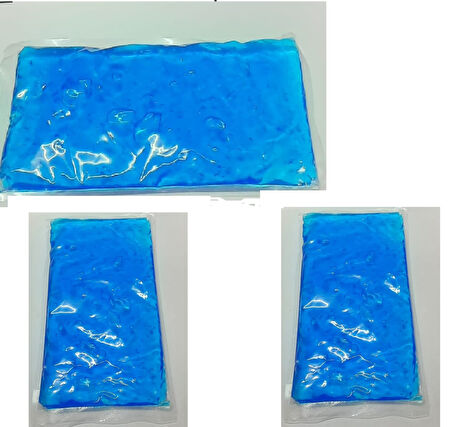 İş Saha Personel Güvenliği için 2ADET 13x25CM Termojel Kompres Jel