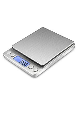 Büro Ev Ofis için 2KG 0,1GR Hassas Dijital Mutfak Terazisi
