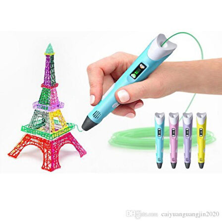 Büro Ev Ofis Hobi Atölyesi için 3D Pen Printer Yazıcı