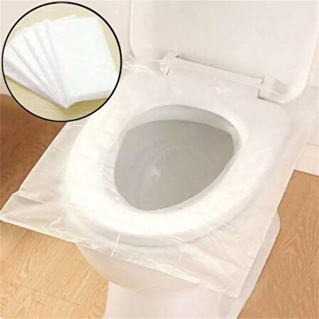 Büro Ev Ofis Tuvaleti için 50ADET Kullan At Hijyenik Klozet Kapağı Poşeti Seti