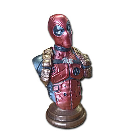 Büro Ev Ofis Dekoru için Mini Polyester Deadpool Obje