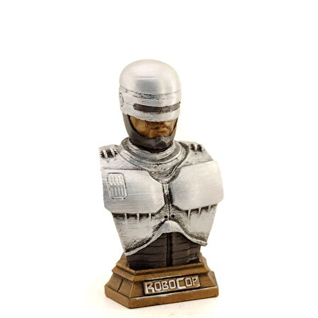 Büro Ev Ofis Dekoru için Mini Polyester Robocop Objesi