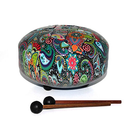 Büro Ev Ofis Dekoru için Tongue Drum Meditasyon Stil Rüzgar Çanı