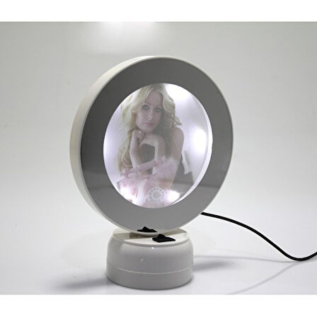 Büro Ev Ofis Dekoru için Sihirli Led Işıklı Aynalı Çerceve