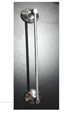 Büro Ev Ofis Yazlık için 47CM Vakumlu Krom Uzun Havluluk
