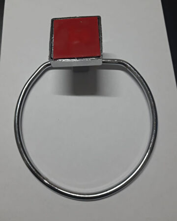 Büro Ev Ofis Yazlık için Yapışkanlı Metal Yuvarlak Havluluk Askısı