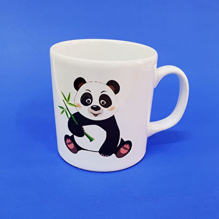 Büro Ev Ofis Hediyesi için Panda Temalı Kupa Bardak