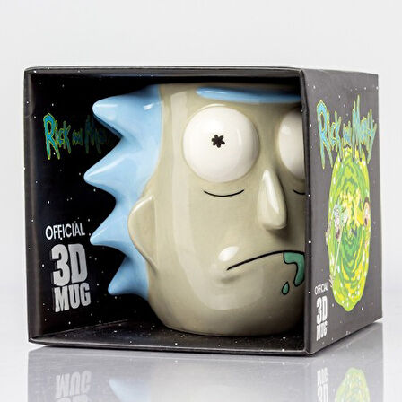 Büro Ev Ofis Hediyesi için RickyAndMorty Temalı Kupa Bardak