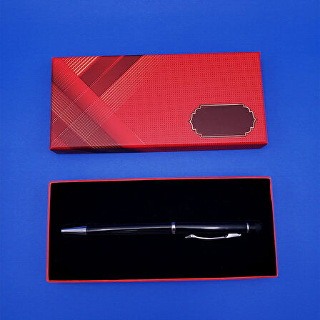 Büro Ev Ofis Hediyesi için Tekli Siyah Touchpen Kalem
